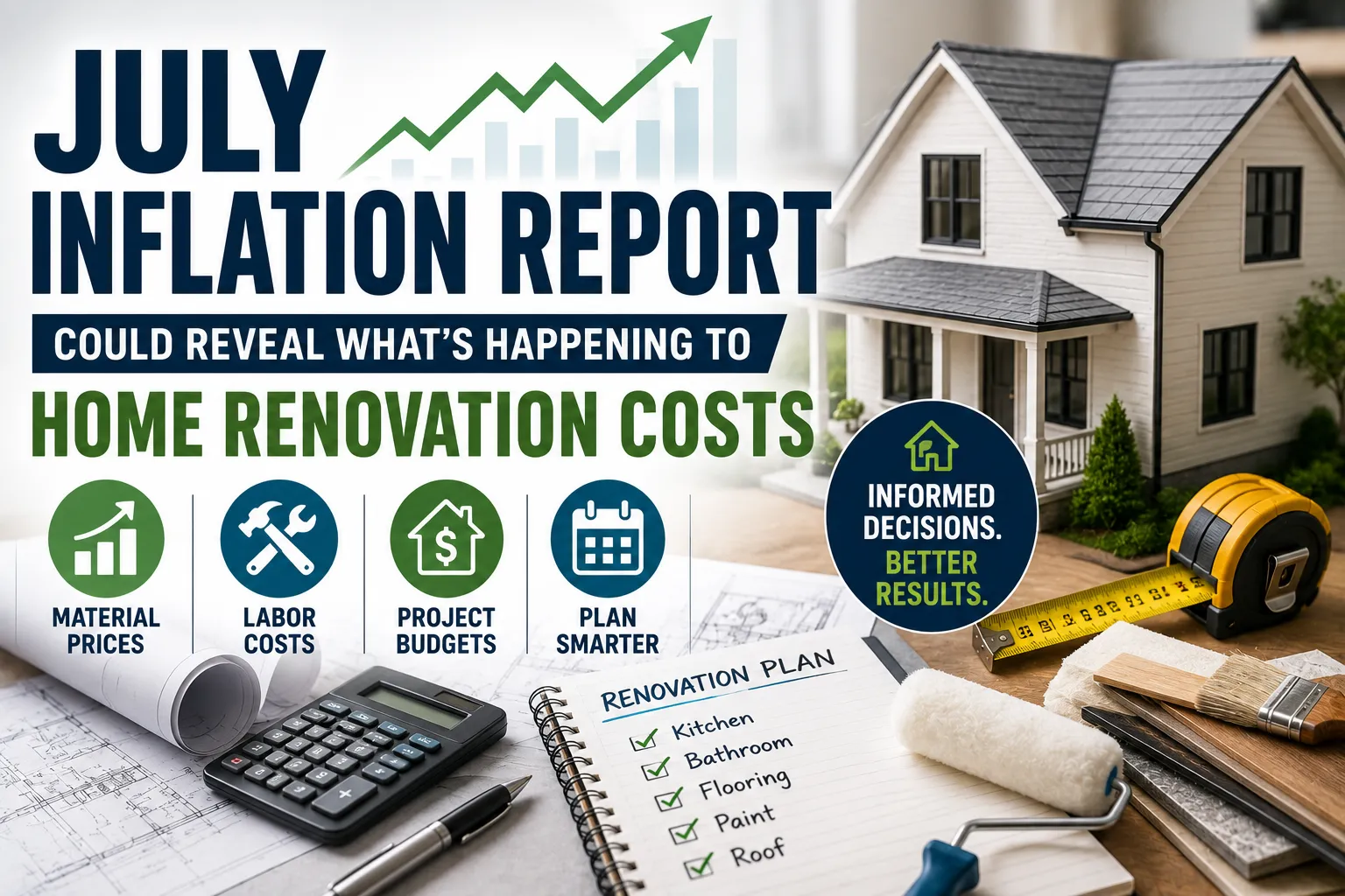 July Inflation Report Could Reveal What's Happening to Home Renovation Costs
