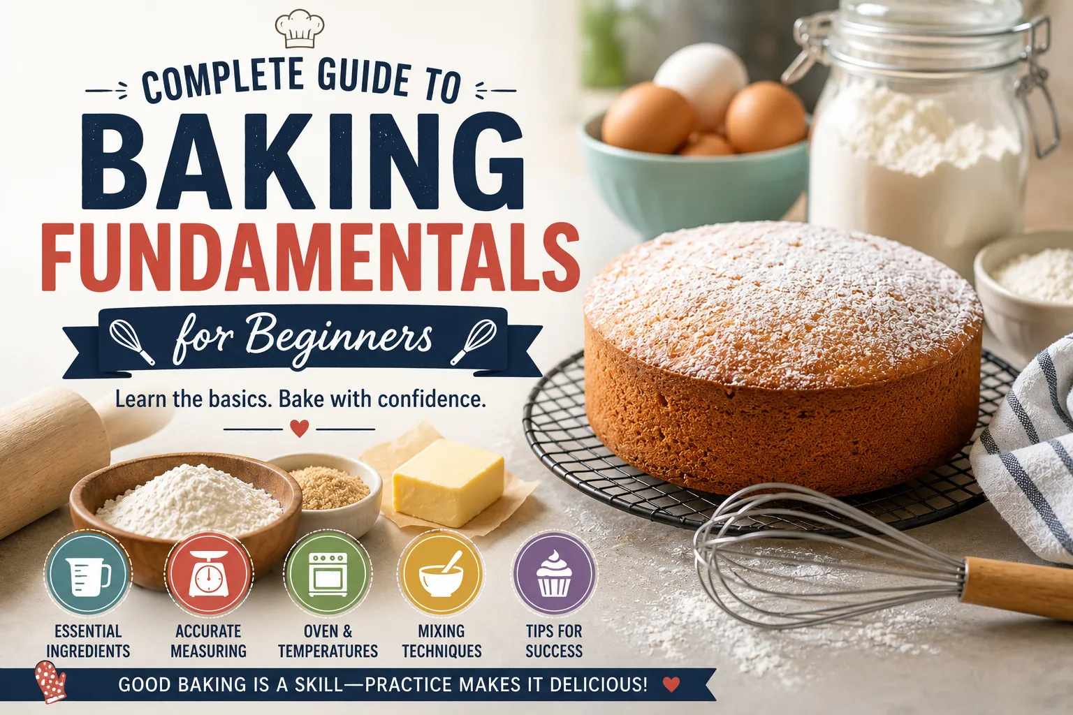 Complete Guide to Baking Fundamentals for Beginners