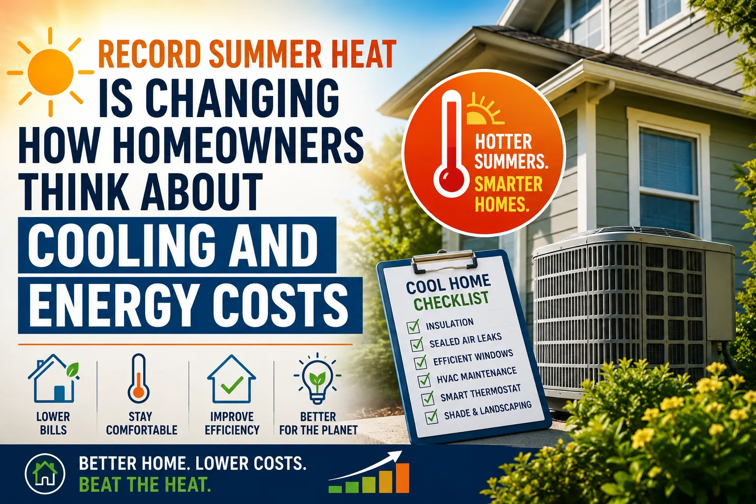 Record Summer Heat Is Changing How Homeowners Think About Cooling and Energy Costs