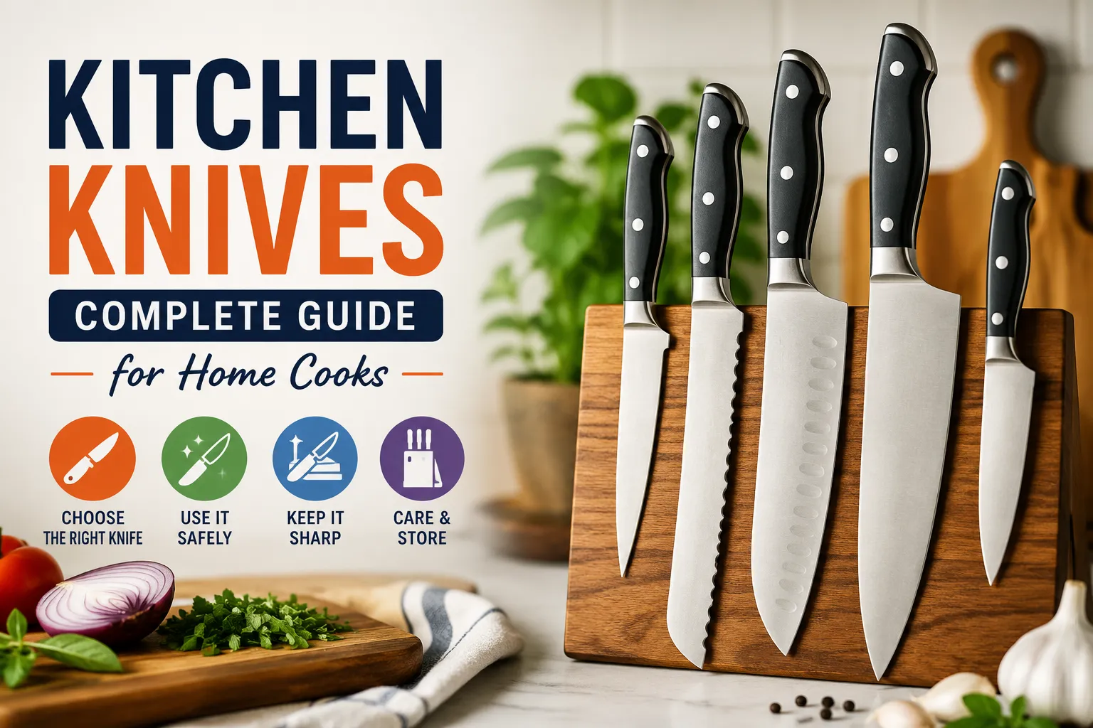 Kitchen Knives: Complete Guide for Home Cooks