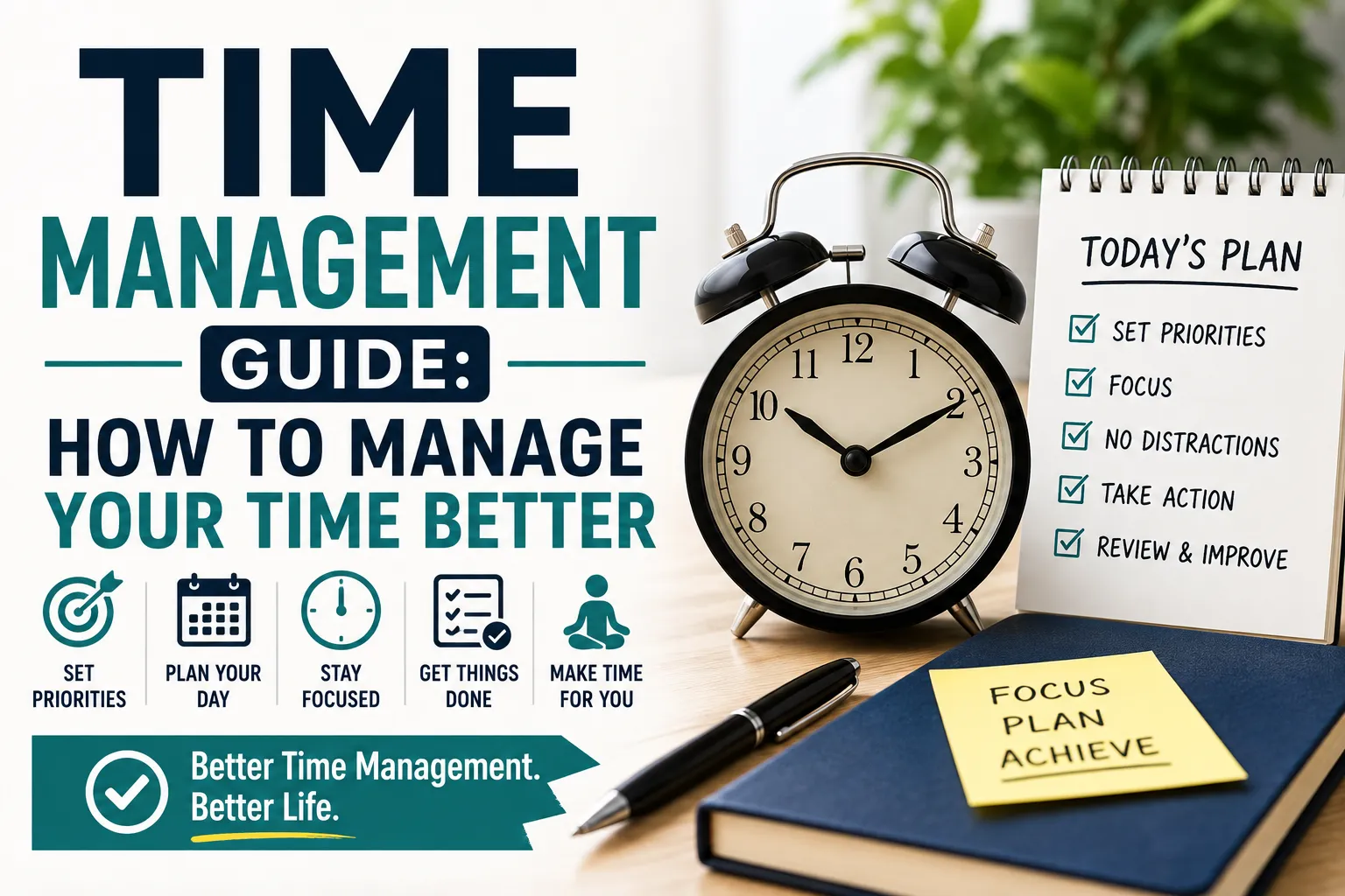 Time Management Guide: How to Manage Your Time Better