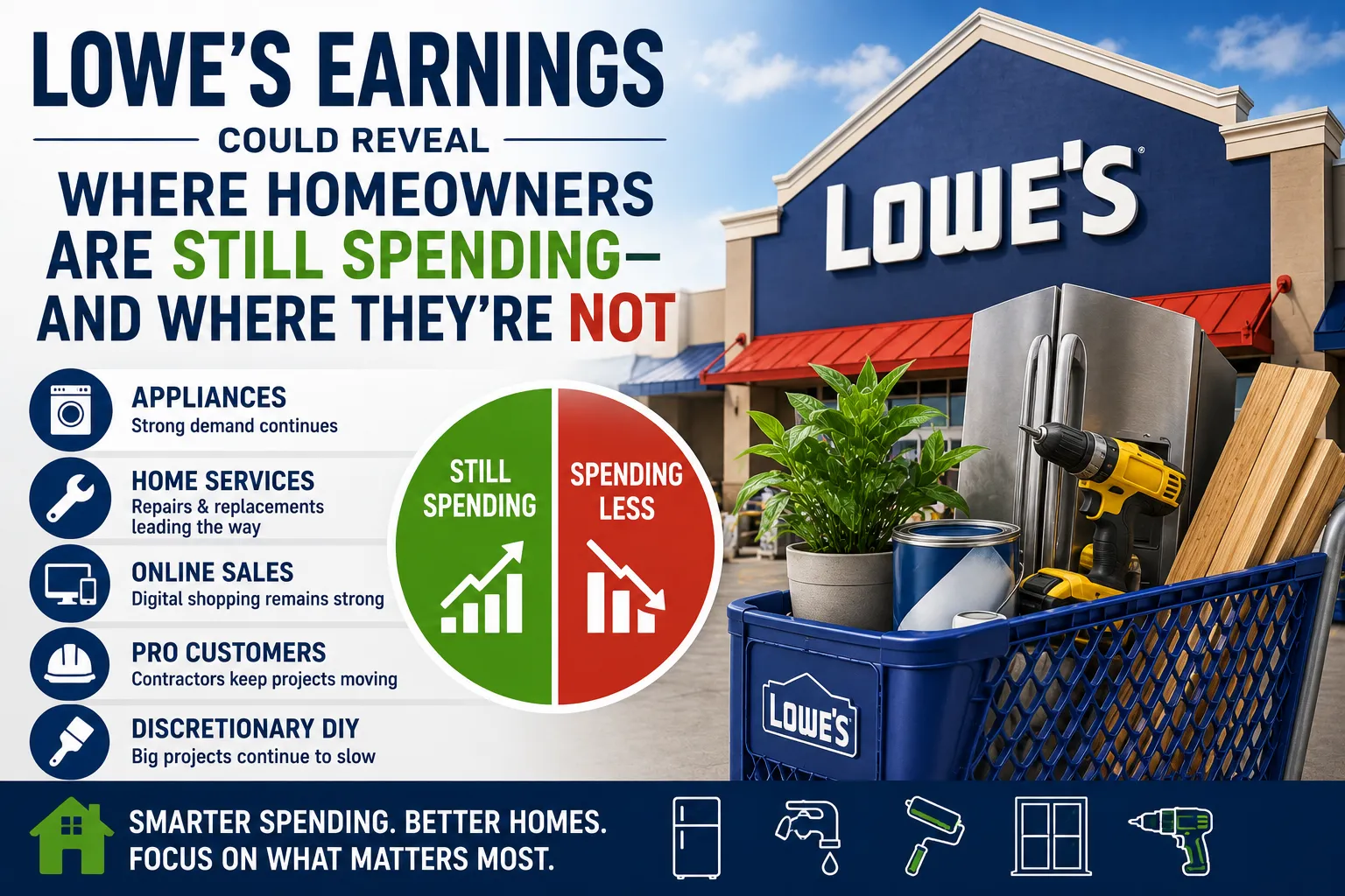 Lowe's Earnings Could Reveal Where Homeowners Are Still Spending—and Where They're Not