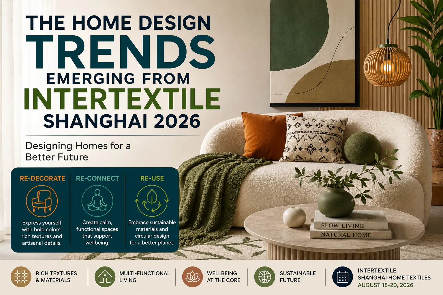 The Home Design Trends Emerging From Intertextile Shanghai 2026
