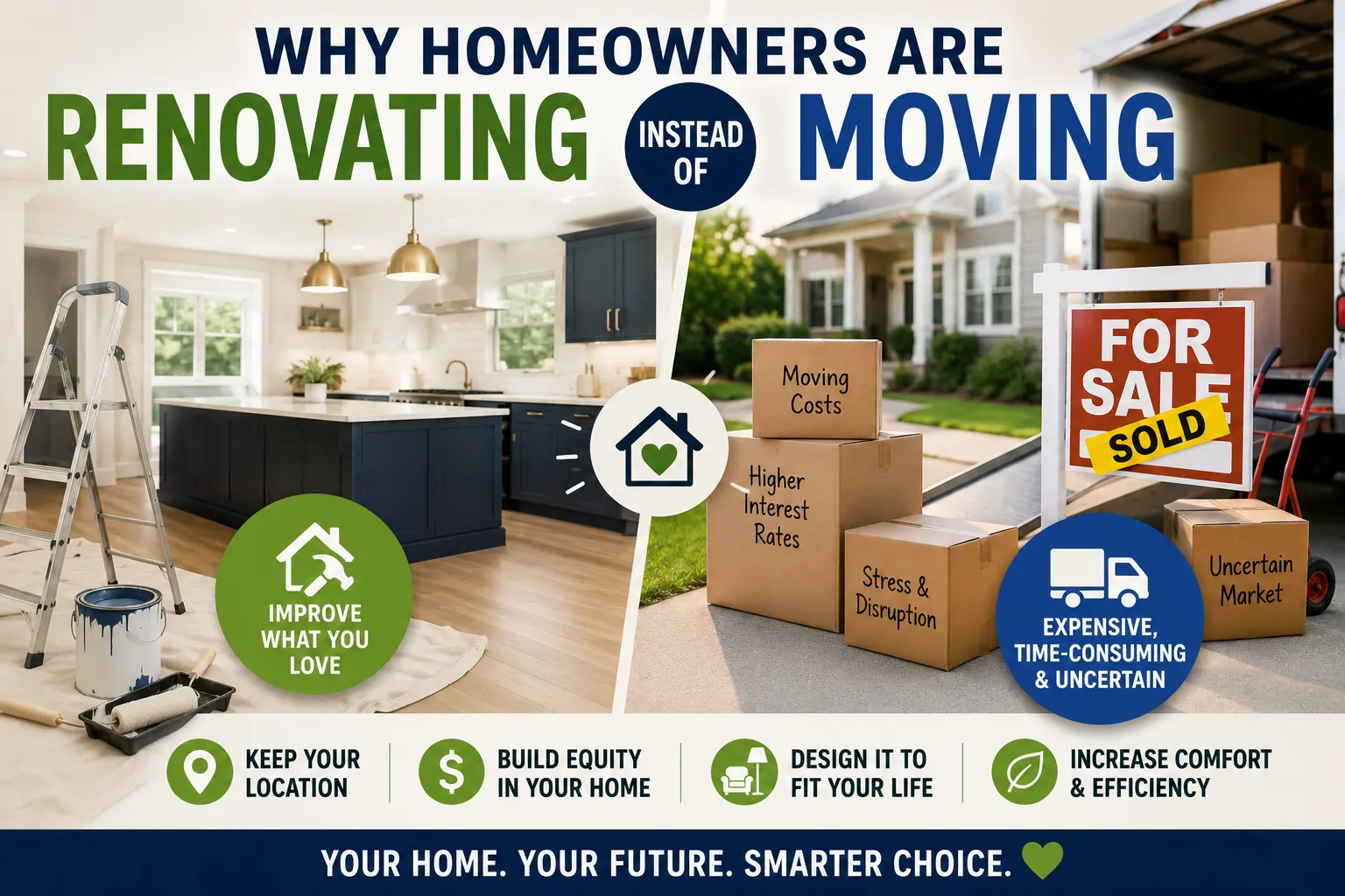 Why Homeowners Are Renovating Instead of Moving
