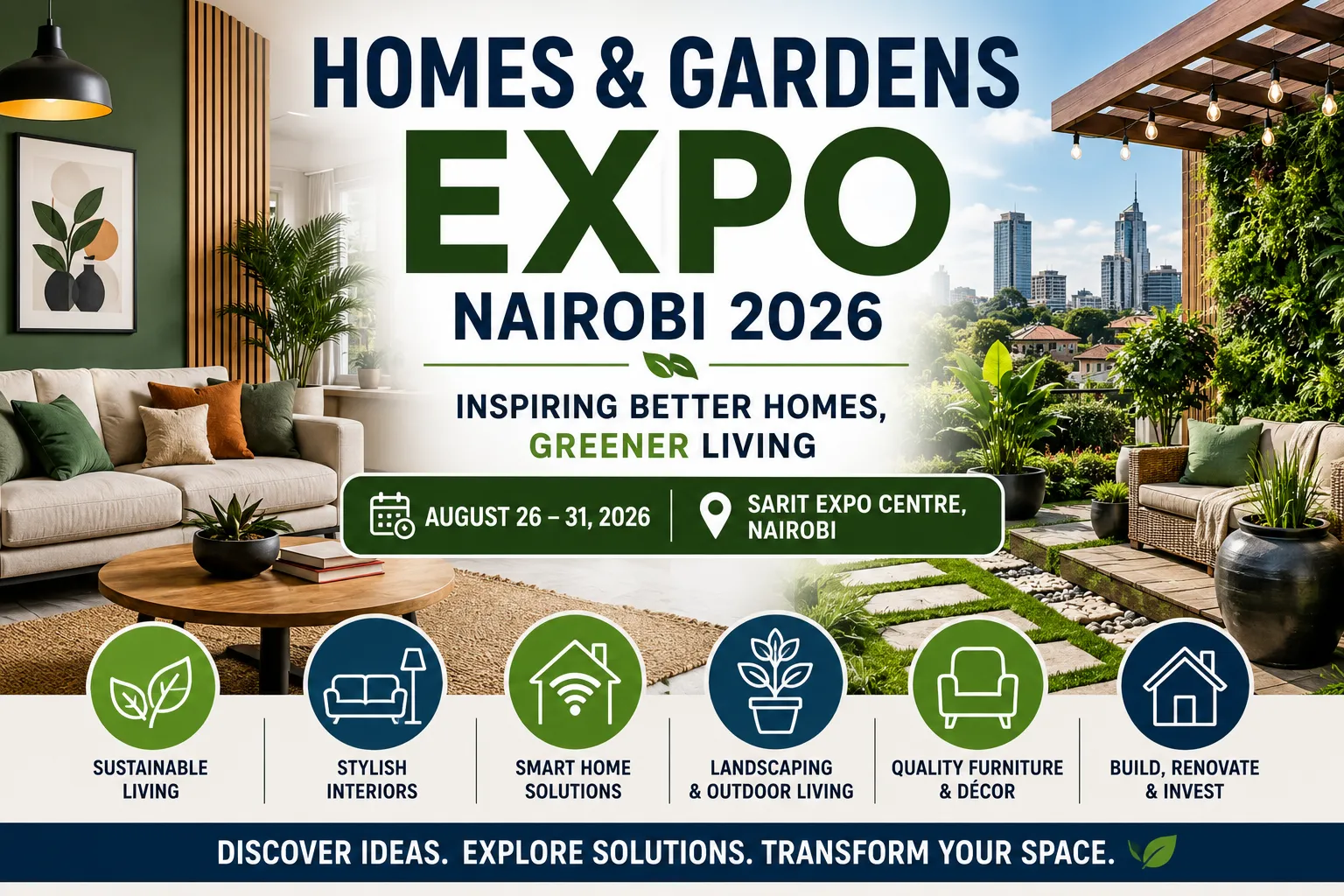 Homes & Gardens Expo Nairobi 2026: Home Improvement Trends to Watch