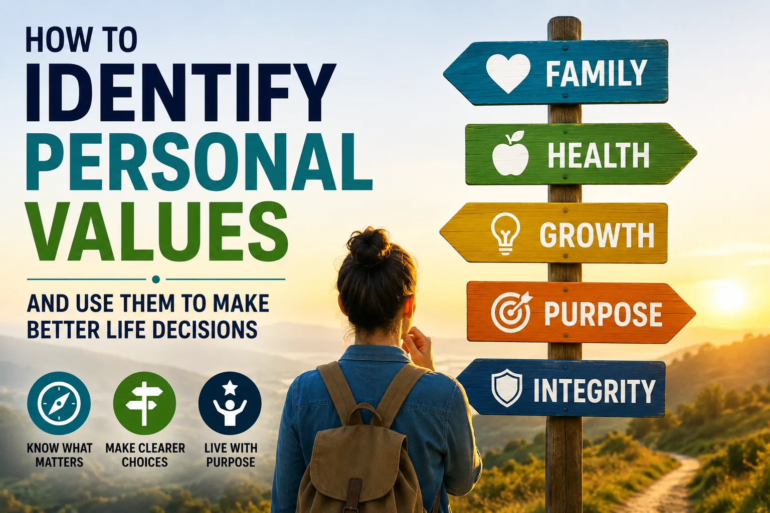 How to Identify Personal Values and Use Them to Make Better Life Decisions