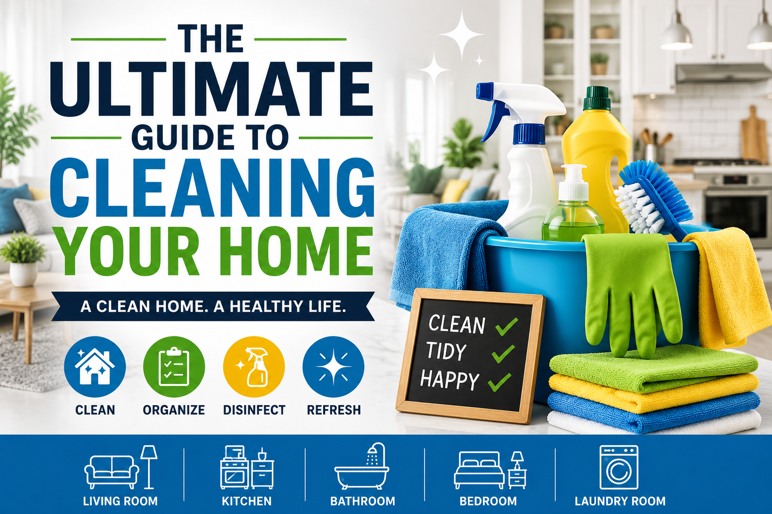 The Ultimate Guide to Cleaning Your Home