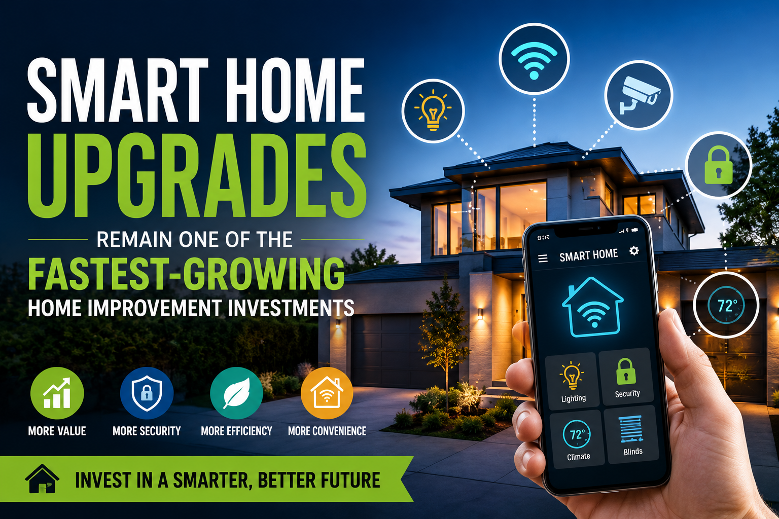 Smart Home Upgrades Remain One of the Fastest-Growing Home Improvement Investments