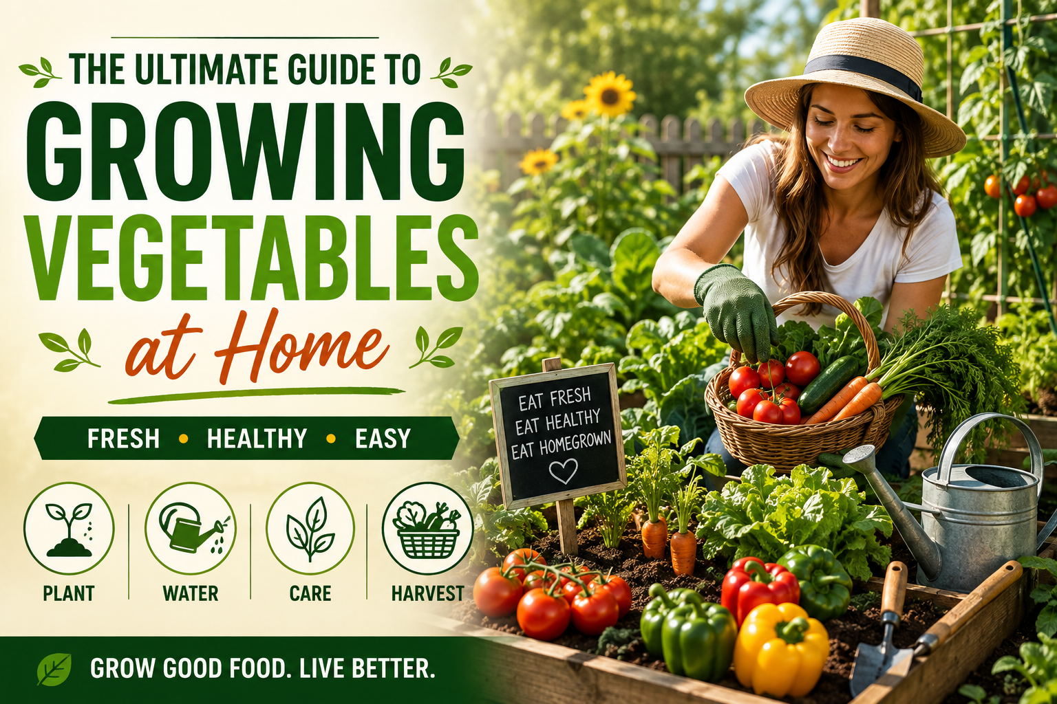The Ultimate Guide to Growing Vegetables at Home
